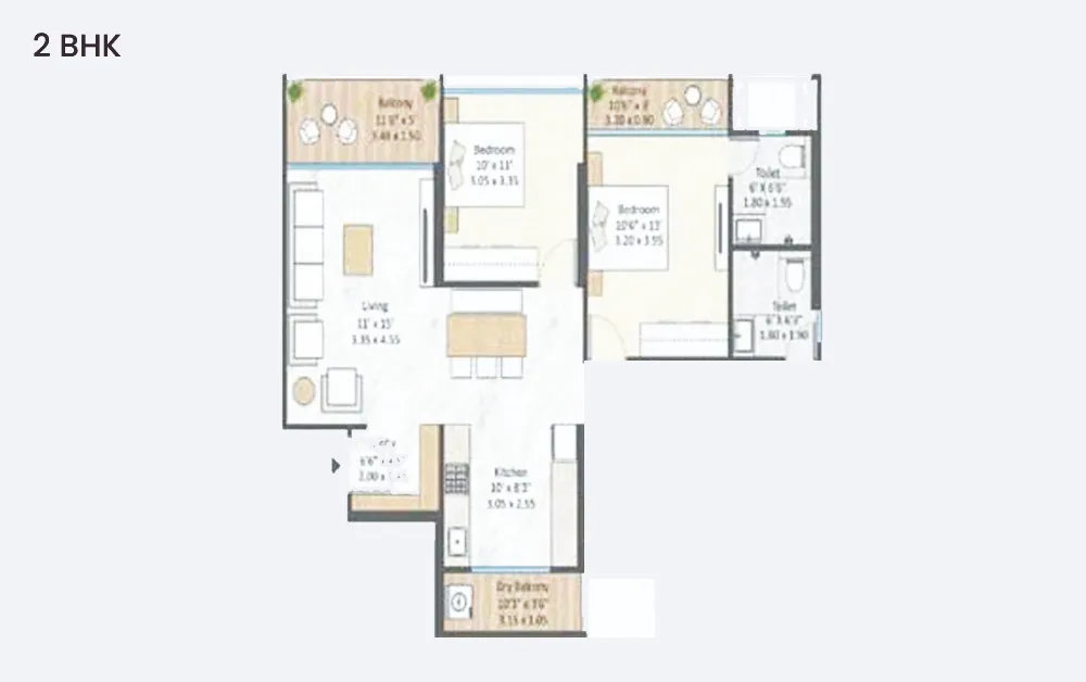 2 BHK